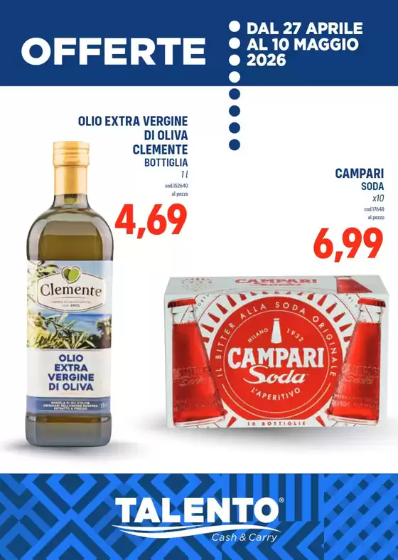 Volantino Talento | Offerte | 2026-04-27T00:00:00.000Z - 2026-05-10T00:00:00.000Z