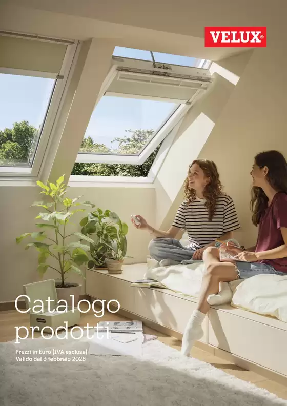 Volantino Velux | Il Catalogo Prodotti VELUX | 2026-04-27T00:00:00.000Z - 2026-05-11T00:00:00.000Z