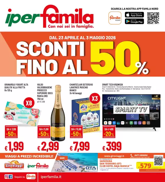 Volantino Iperfamila | SCONTI FINO AL 50% | 2026-04-27T00:00:00.000Z - 2026-05-03T00:00:00.000Z