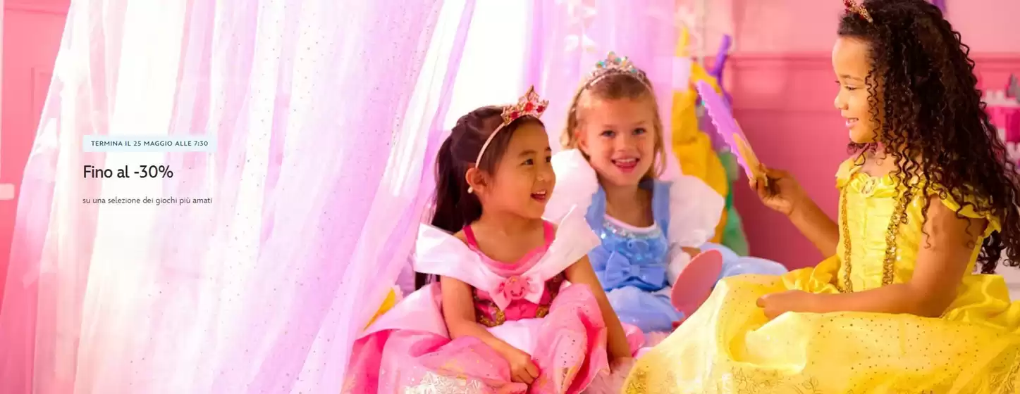 Volantino Disney a Domanico | Fino al -30% | 2026-04-27T00:00:00.000Z - 2026-05-25T00:00:00.000Z