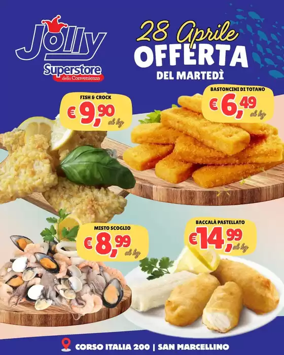 Volantino Jolly Market | Offerta | 2026-04-28T00:00:00.000Z - 2026-04-28T00:00:00.000Z