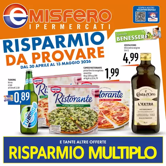 Volantino Emisfero | Risparmio da provare | 2026-04-30T00:00:00.000Z - 2026-05-13T00:00:00.000Z