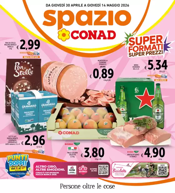 Volantino Spazio Conad | Super Formati Super Prezzi | 2026-04-30T00:00:00.000Z - 2026-05-14T00:00:00.000Z