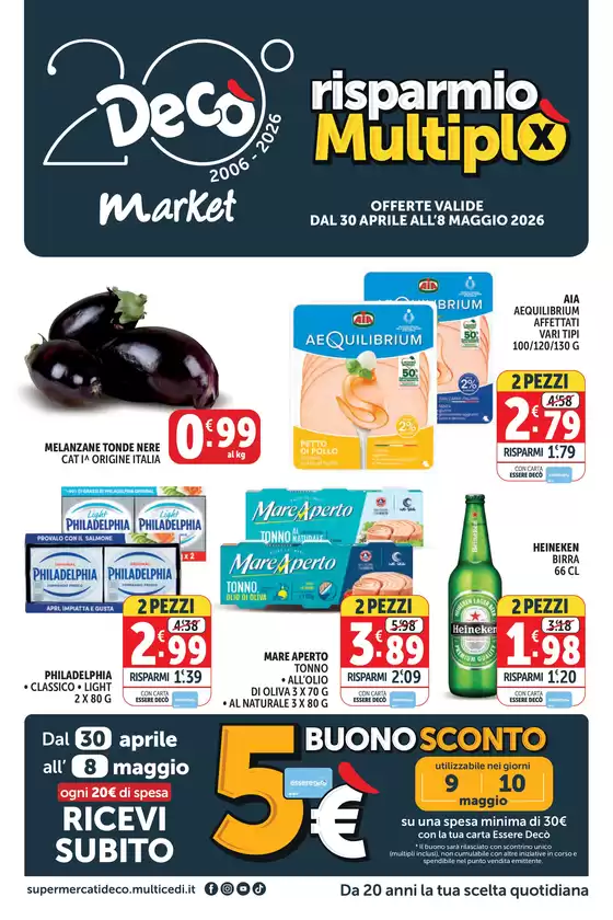 Volantino Decò | Risparmio multiplo | 2026-04-30T00:00:00.000Z - 2026-05-08T00:00:00.000Z