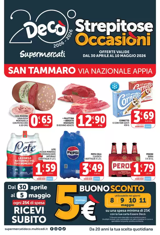 Volantino Decò | Strepitose occasioni | 2026-04-30T00:00:00.000Z - 2026-05-10T00:00:00.000Z