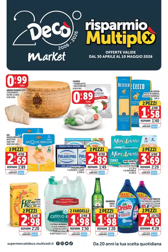 Volantino Decò | Risparmio multiplo | 2026-04-30T00:00:00.000Z - 2026-05-10T00:00:00.000Z