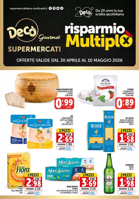 Volantino Decò | Risparmio multiplo  | 2026-04-30T00:00:00.000Z - 2026-05-10T00:00:00.000Z