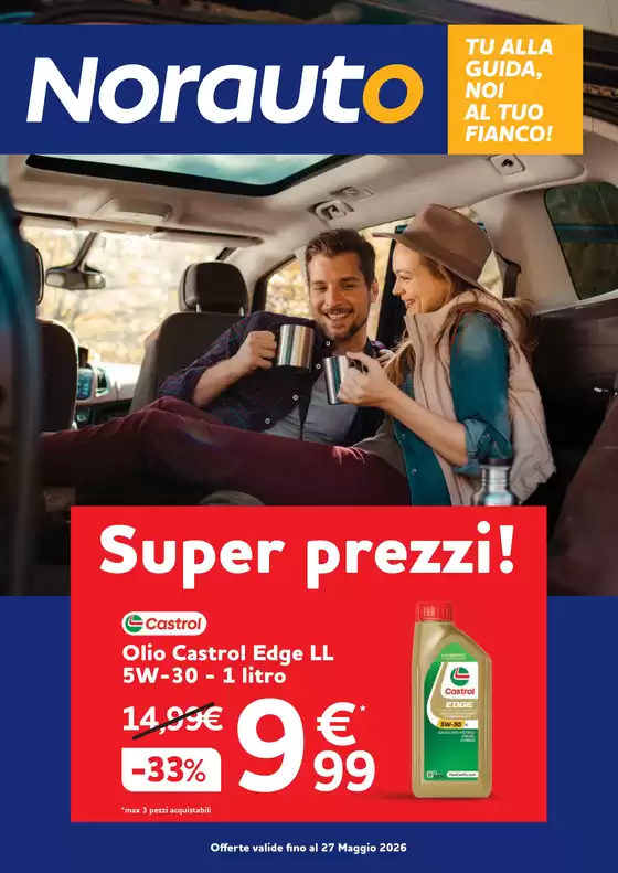 Volantino Norauto | Super prezzi! | 2026-04-28T00:00:00.000Z - 2026-05-27T00:00:00.000Z