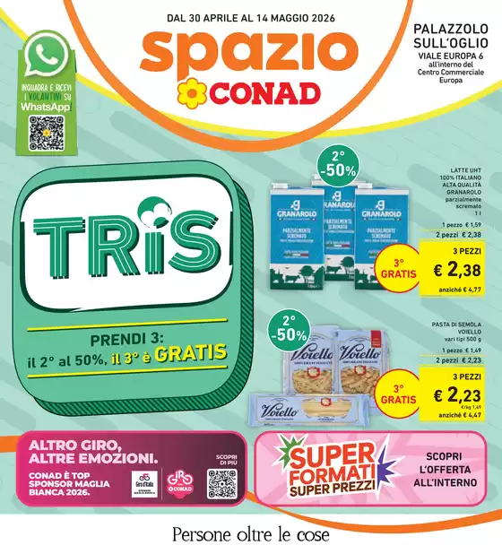 Volantino Spazio Conad | TRIS | 2026-04-30T00:00:00.000Z - 2026-05-14T00:00:00.000Z