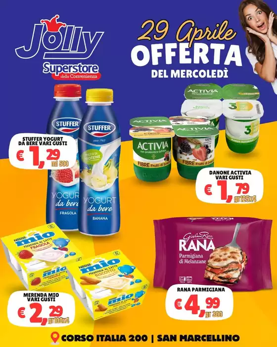 Volantino Jolly Market a Malgrate | Offerta | 2026-04-29T00:00:00.000Z - 2026-04-29T00:00:00.000Z