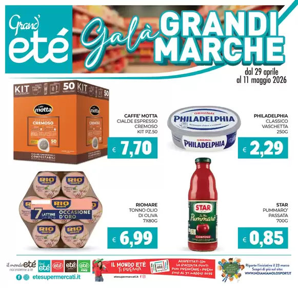 Volantino Etè | Grandi marche | 2026-04-29T00:00:00.000Z - 2026-05-11T00:00:00.000Z