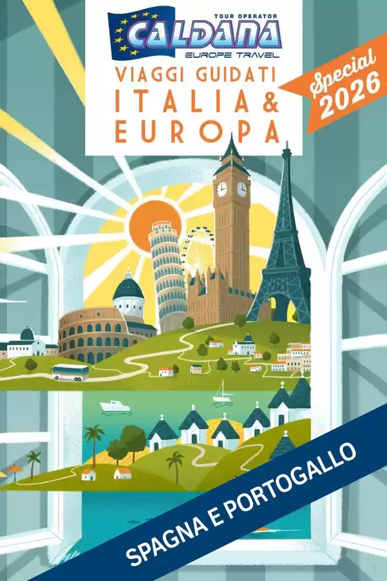 Volantino Caldana a Malgrate | SPAGNA E PORTOGALLO | 2026-01-01T00:00:00.000Z - 2026-12-31T00:00:00.000Z