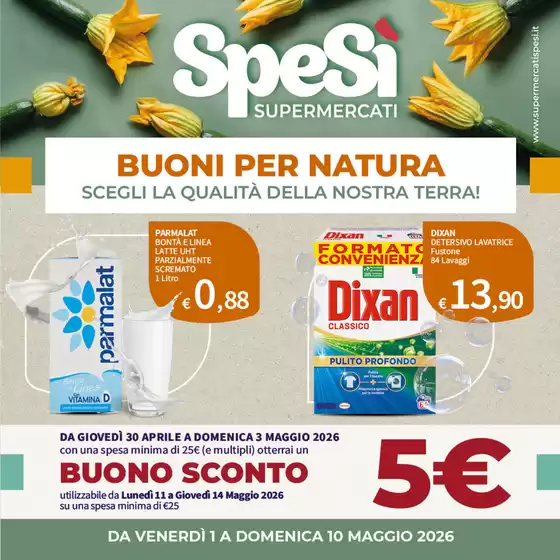 Volantino SpeSì a Torretta (Palermo) | Buoni per natura | 2026-04-30T00:00:00.000Z - 2026-05-10T00:00:00.000Z