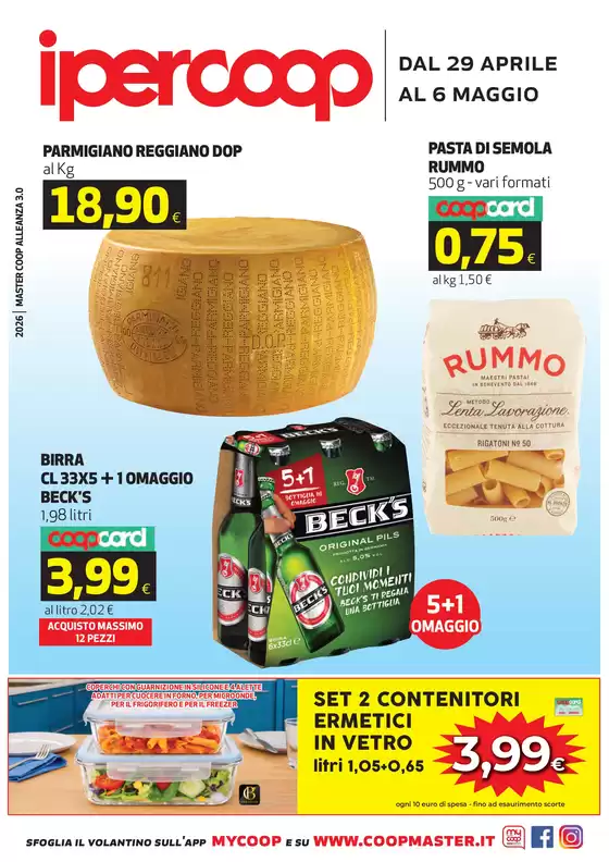 Volantino Ipercoop | dal 29 APRILE al 6 MAGGIO | 2026-04-29T00:00:00.000Z - 2026-05-06T00:00:00.000Z