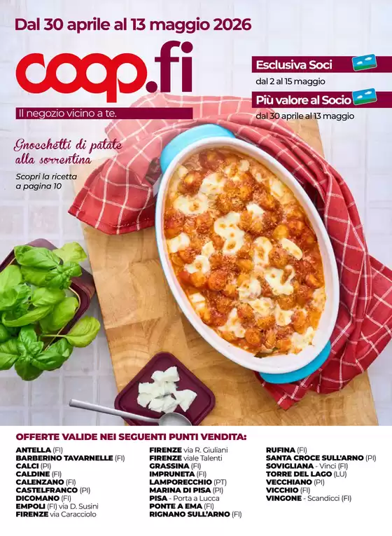 Volantino Coop | Dal 30 aprile al 13 maggio 2026 | 2026-04-30T00:00:00.000Z - 2026-05-13T00:00:00.000Z