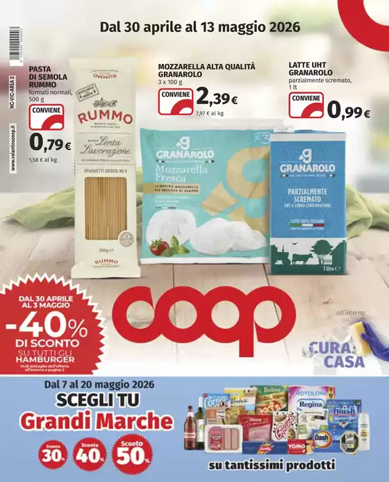 Volantino Coop | Sconti Fino al 50 % | 2026-04-30T00:00:00.000Z - 2026-05-13T00:00:00.000Z