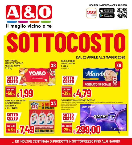Volantino A&O | Sottocosto | 2026-04-29T00:00:00.000Z - 2026-05-06T00:00:00.000Z