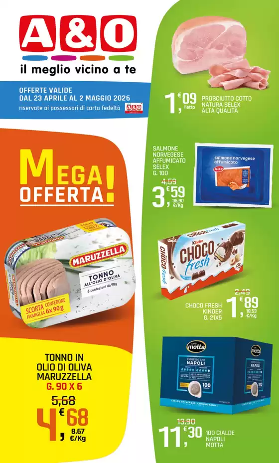 Volantino A&O | Offerte | 2026-04-29T00:00:00.000Z - 2026-05-02T00:00:00.000Z