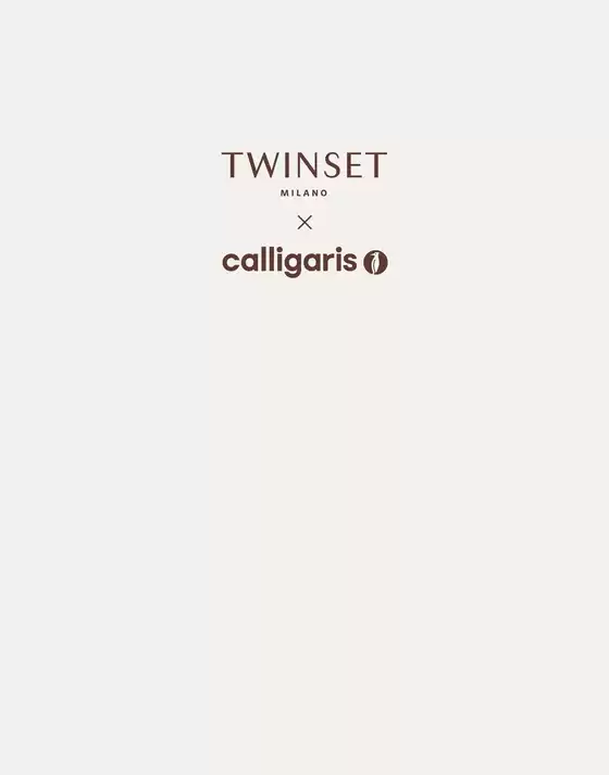 Volantino Calligaris | Calligaris Brochure TwinSet 2026 | 2026-04-30T00:00:00.000Z - 2026-05-14T00:00:00.000Z