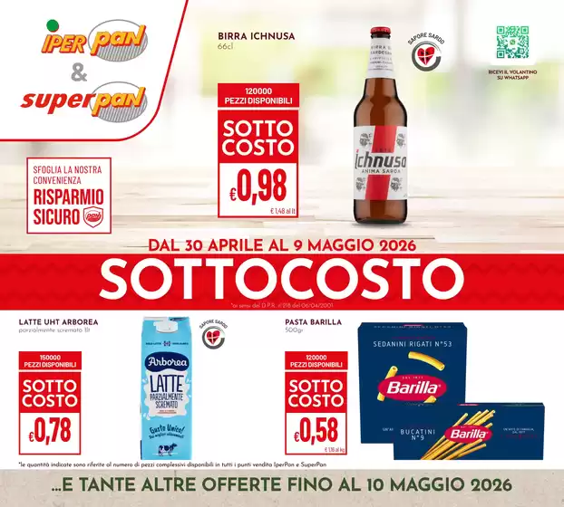 Volantino Superpan | Sottocosto | 2026-04-30T00:00:00.000Z - 2026-05-09T00:00:00.000Z