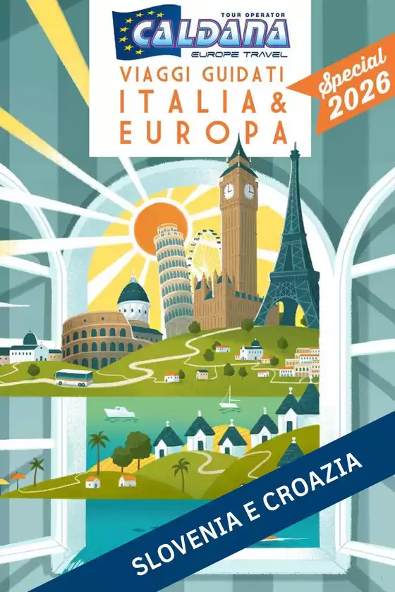 Volantino Caldana a Francofonte | Slovenia e croazia | 2026-01-01T00:00:00.000Z - 2026-12-31T00:00:00.000Z