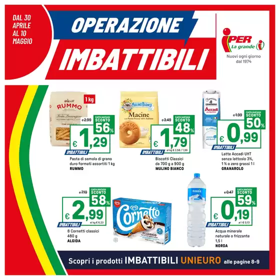 Volantino Iper La grande i | Operazione imbattibili | 2026-04-30T00:00:00.000Z - 2026-05-10T00:00:00.000Z
