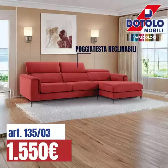 Volantino Dotolo Mobili | Grandi sconti su prodotti selezionati | 2026-05-03T00:00:00.000Z - 2026-05-17T00:00:00.000Z