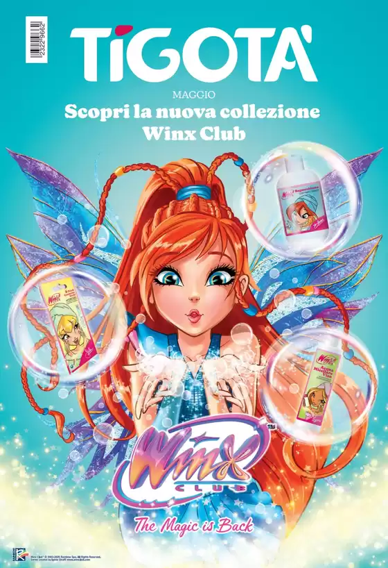 Volantino Tigotà | Scopri la nuova collezione Winx Club | 2026-05-01T00:00:00.000Z - 2026-05-31T00:00:00.000Z