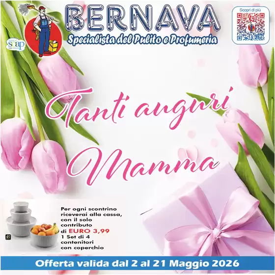 Volantino Bernava a Montoggio | Tanti auguri mama | 2026-05-02T00:00:00.000Z - 2026-05-21T00:00:00.000Z