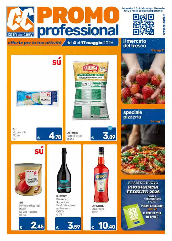 Volantino C+C | Promo professional | 2026-05-04T00:00:00.000Z - 2026-05-17T00:00:00.000Z