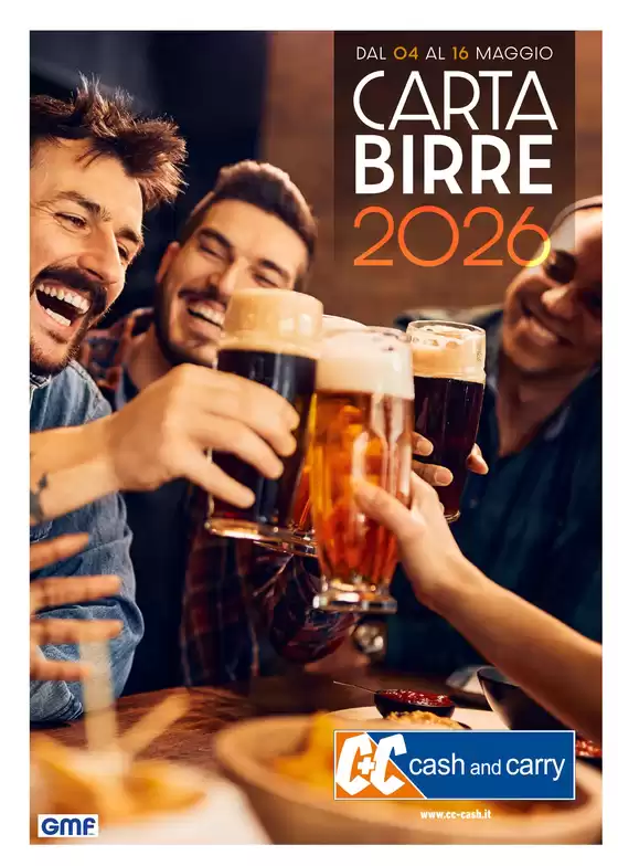 Volantino C+C | Carta birre 2026 | 2026-05-04T00:00:00.000Z - 2026-05-17T00:00:00.000Z