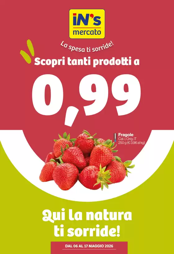 Volantino IN'S | Scorpi tanti prodotti a 0,99 | 2026-05-06T00:00:00.000Z - 2026-05-17T00:00:00.000Z