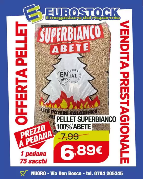 Volantino Eurostock | Prezzo a pedana | 2026-05-04T00:00:00.000Z - 2026-05-06T00:00:00.000Z
