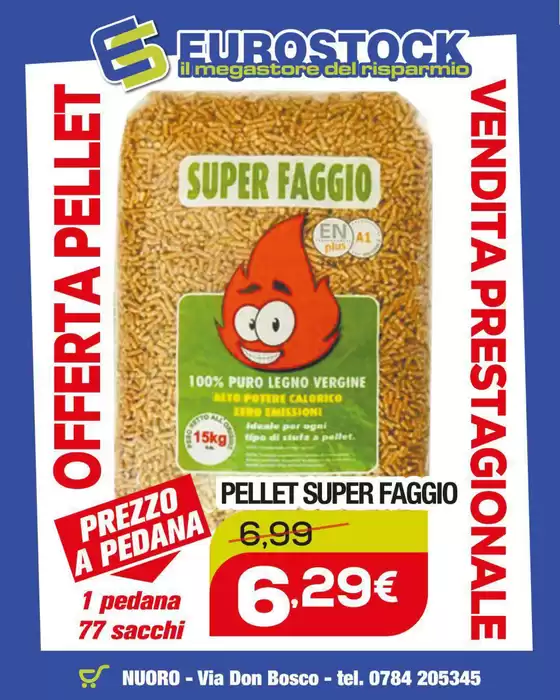Volantino Eurostock | Offerta pellet | 2026-05-04T00:00:00.000Z - 2026-05-06T00:00:00.000Z