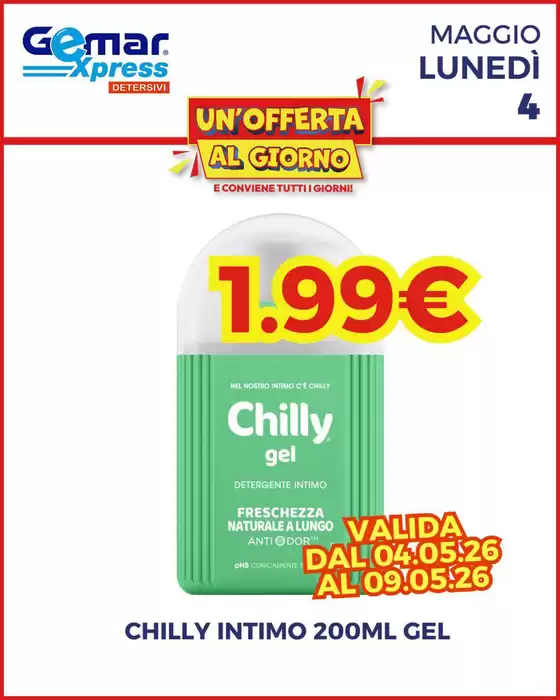 Volantino Gemar Detersivi | Offerta  | 2026-05-04T00:00:00.000Z - 2026-05-09T00:00:00.000Z