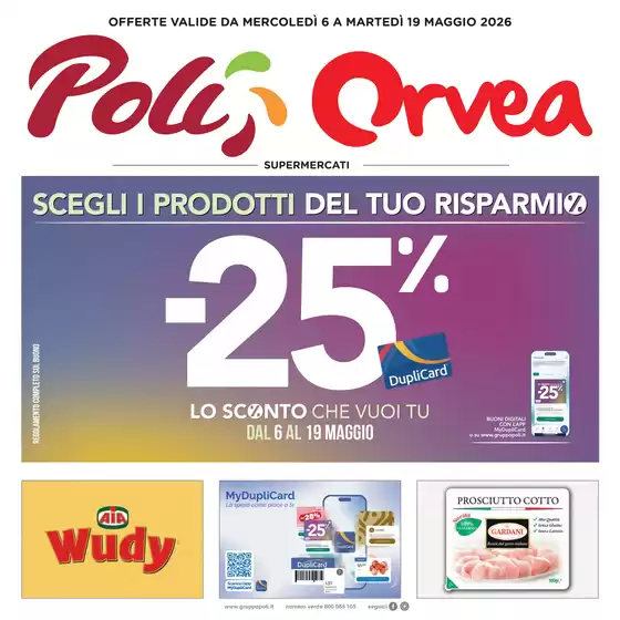Volantino Poli | OFFERTE VALIDE DA MERCOLEDÌ 6 A MARTEDÌ 19 MAGGIO 2026 | 2026-05-06T00:00:00.000Z - 2026-05-19T00:00:00.000Z