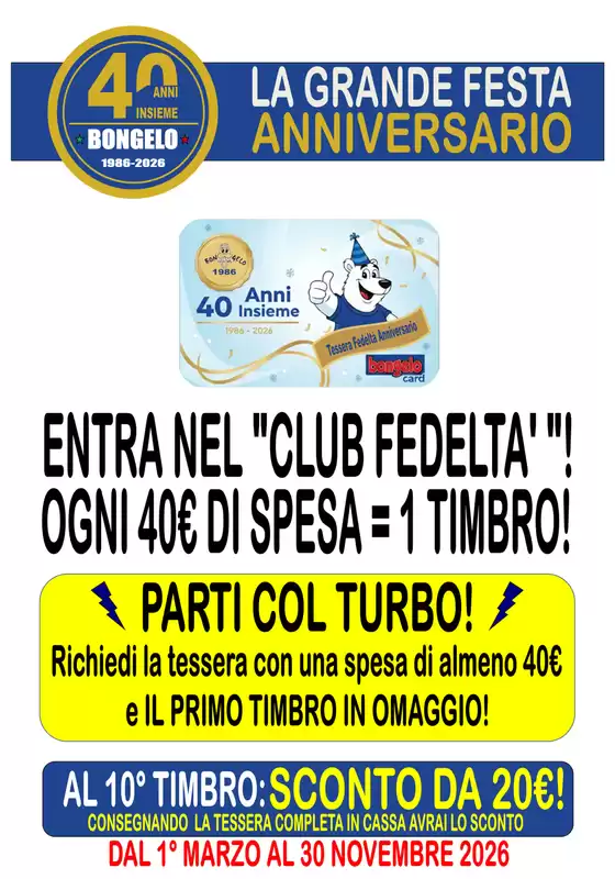 Volantino Bongelo  | L'offerte di maggio | 2026-05-04T00:00:00.000Z - 2026-05-31T00:00:00.000Z