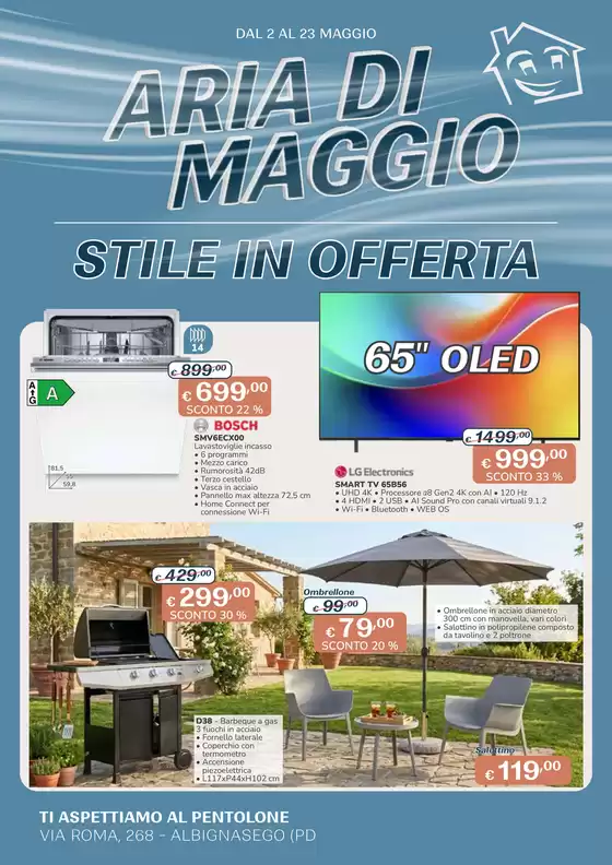 Volantino Al Pentolone a Poggio Moiano | Aria di maggio  | 2026-05-04T00:00:00.000Z - 2026-05-23T00:00:00.000Z