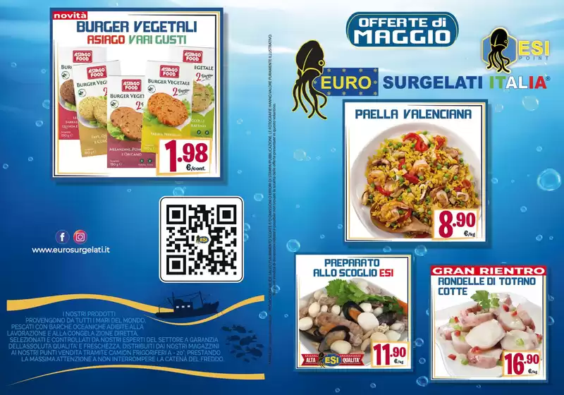 Volantino Eurosurgelati Italia | Offerte di Maggio | 2026-05-01T00:00:00.000Z - 2026-05-31T00:00:00.000Z
