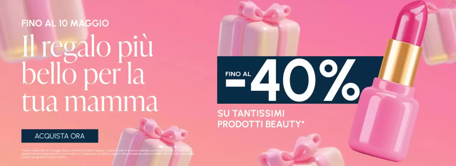 Volantino Naïma a Poggio Moiano | Fino al -40% | 2026-05-04T00:00:00.000Z - 2026-05-10T00:00:00.000Z