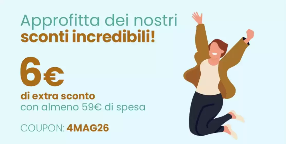 Volantino Amicafarmacia | Sconti incredibili! | 2026-05-04T00:00:00.000Z - 2026-05-17T00:00:00.000Z