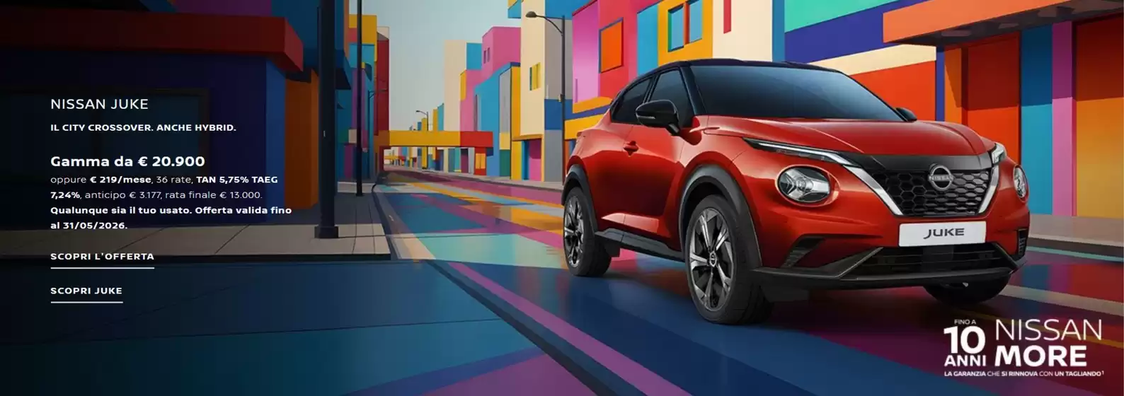 Volantino Nissan a Bianzano | Offerte | 2026-05-04T00:00:00.000Z - 2026-05-31T00:00:00.000Z
