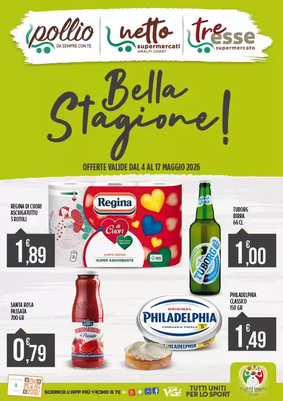Volantino Netto Supermercati | Bella stagione! | 2026-04-04T00:00:00.000Z - 2026-05-17T00:00:00.000Z