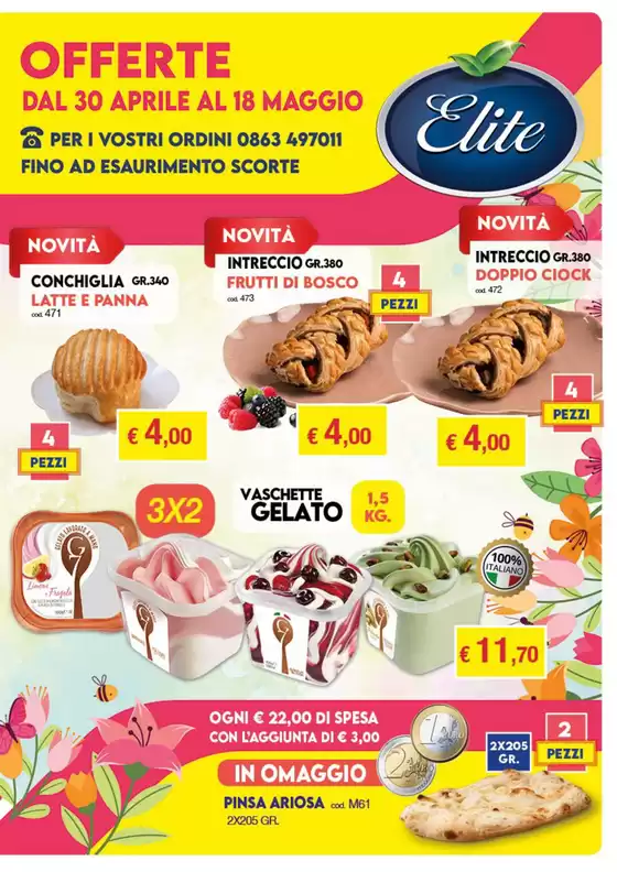 Volantino Elite Surgelati | Offerte | 2026-05-04T00:00:00.000Z - 2026-05-18T00:00:00.000Z