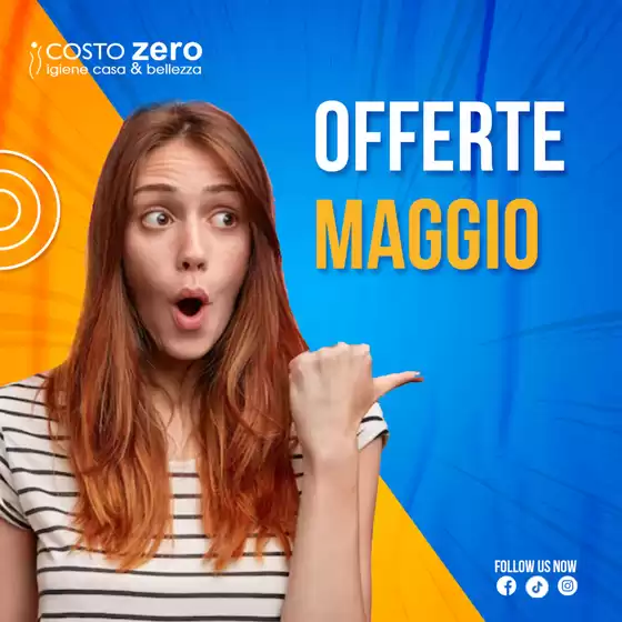 Volantino Costo Zero a Caltagirone | Offerte Maggio | 2026-05-01T00:00:00.000Z - 2026-05-31T00:00:00.000Z