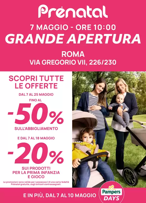 Volantino Prenatal | Nuova apertura | 2026-05-04T00:00:00.000Z - 2026-05-18T00:00:00.000Z