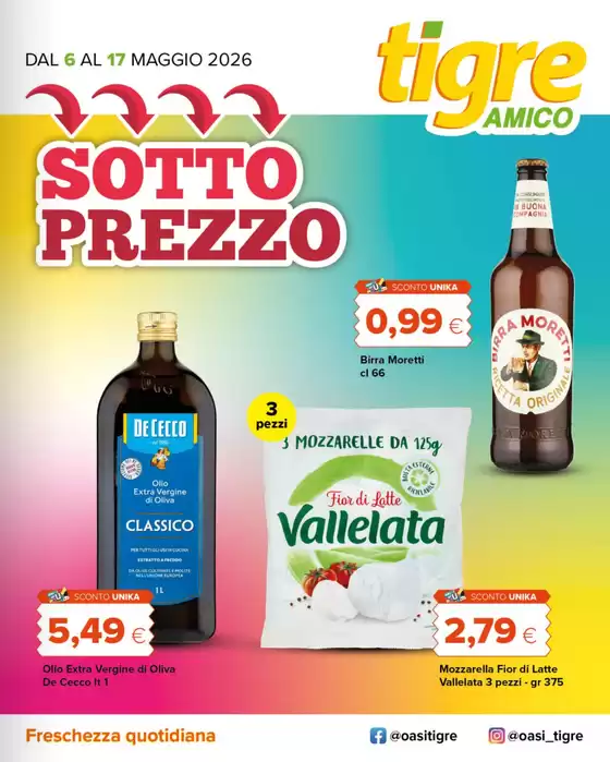 Volantino Tigre Amico | Sotto prezzo | 2026-05-06T00:00:00.000Z - 2026-05-17T00:00:00.000Z