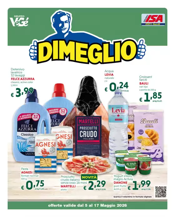 Volantino Dimeglio | offerte valide dal 5 al 17 Maggio 2026 | 2026-05-05T00:00:00.000Z - 2026-05-17T00:00:00.000Z