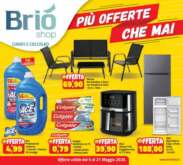 Volantino Briò Shop a Realmonte | Più offerte che mai | 2026-05-05T00:00:00.000Z - 2026-05-16T00:00:00.000Z