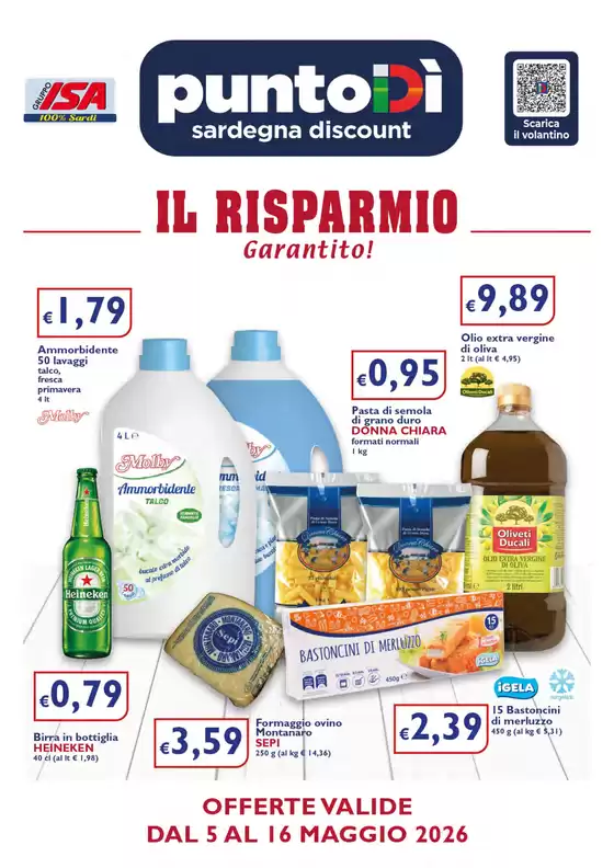 Volantino PuntoDì a Nanto | Il risparmio garantito! | 2026-05-05T00:00:00.000Z - 2026-05-16T00:00:00.000Z